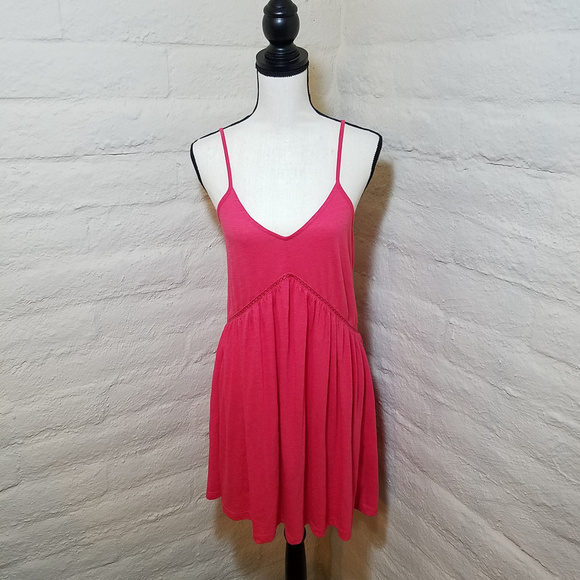 Roxy Dresses & Skirts - ROXY ORANGE PINK CORAL DRESS COVER UP MEDIUM